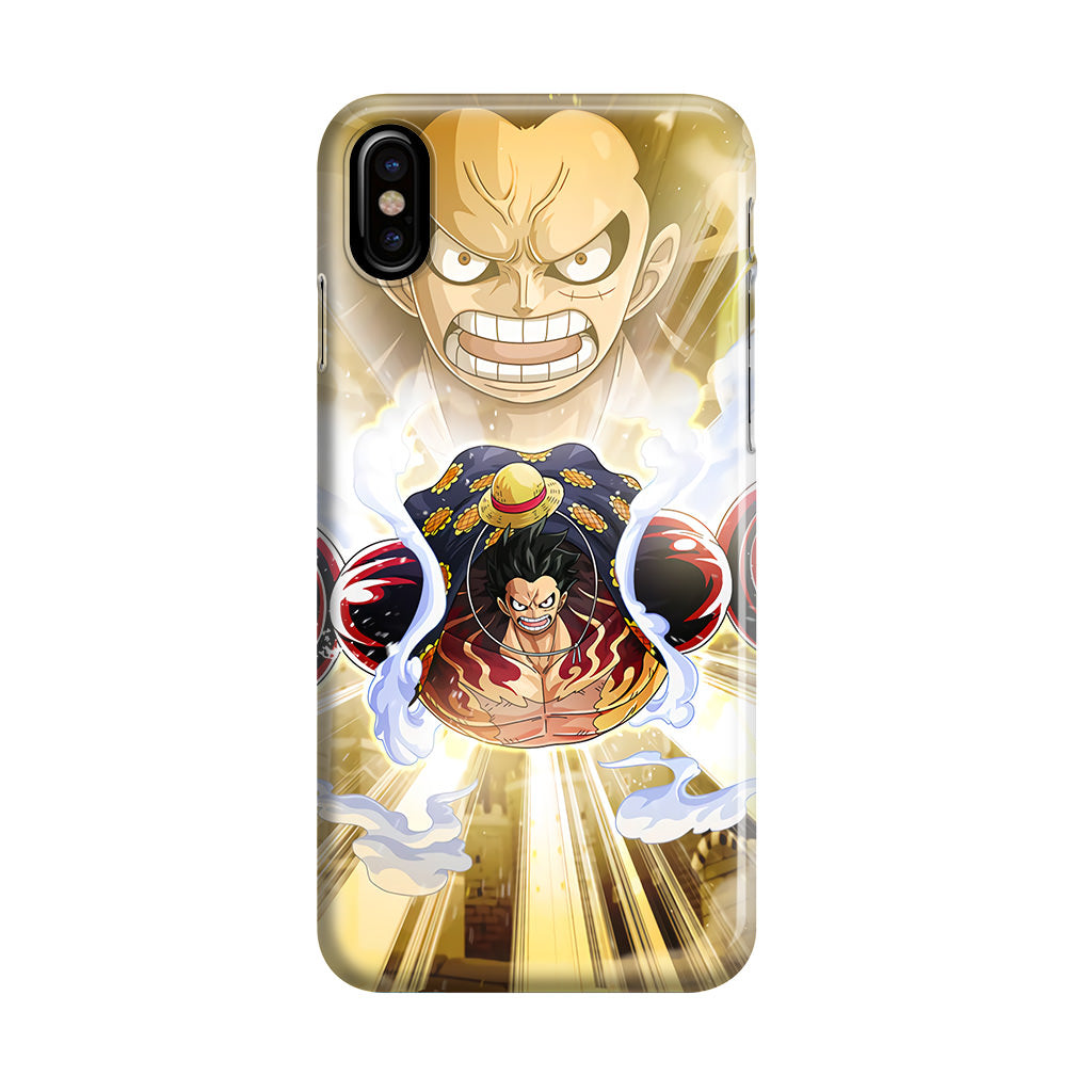 Luffy Flying Bounce Man iPhone X / XS / XS Max Case