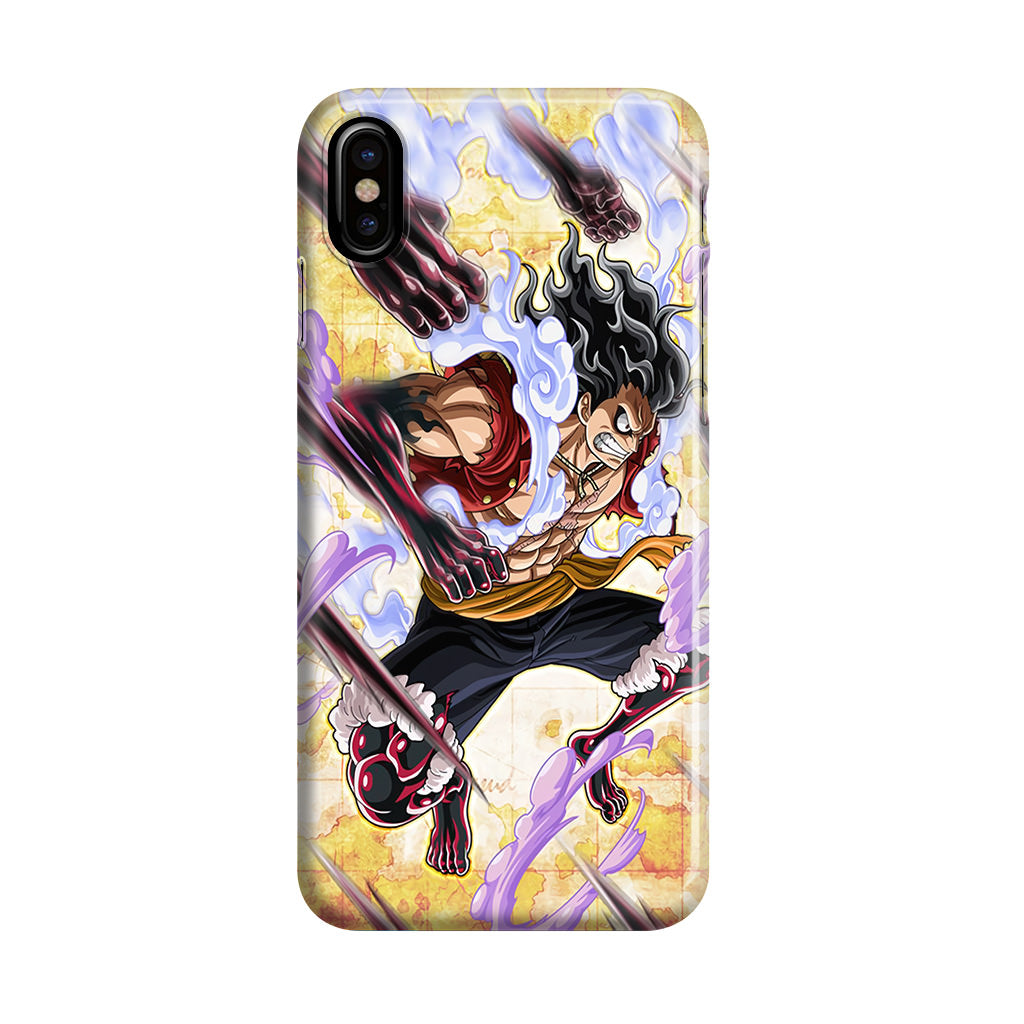 Luffy Gomu Gomu No Black Mamba iPhone X / XS / XS Max Case