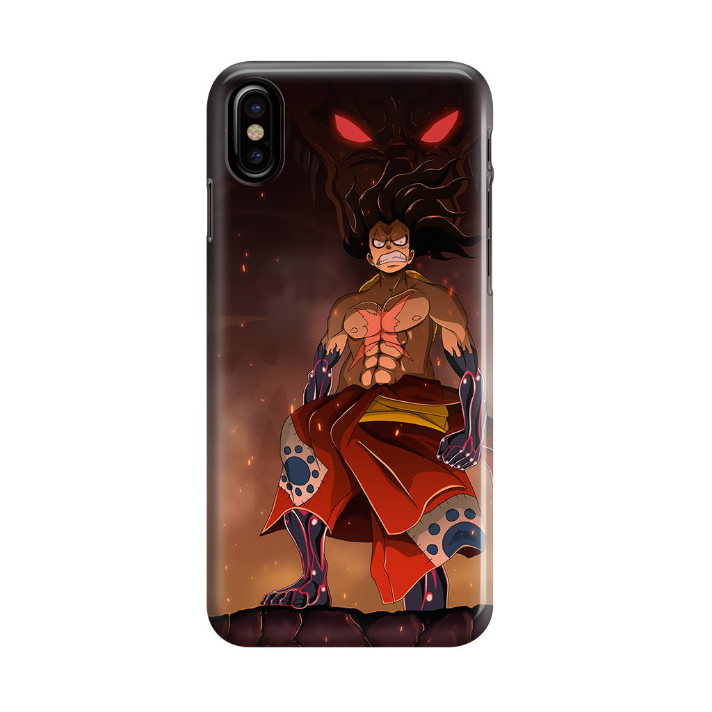 Luffy Snake Man Form iPhone X / XS / XS Max Case