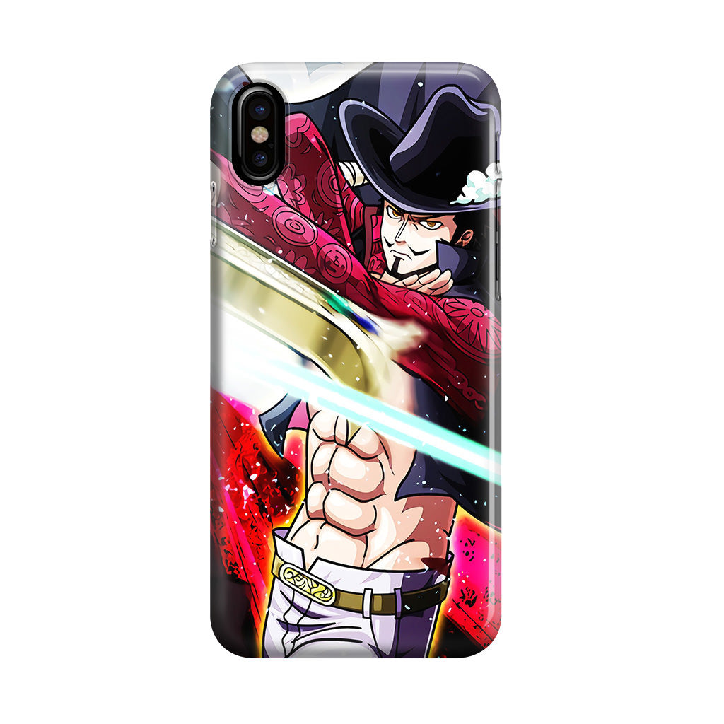 Mihawk The Strongest Swordsman iPhone X / XS / XS Max Case