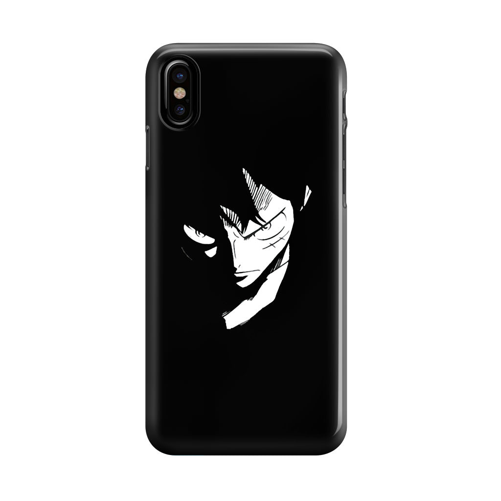 Monkey D Luffy Silhouette iPhone X / XS / XS Max Case