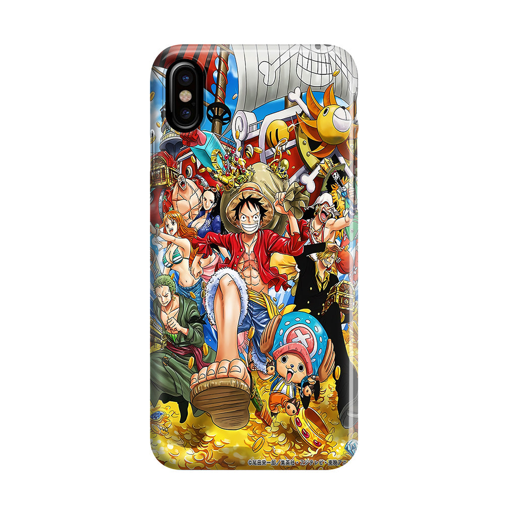 Mugiwara Crew One Piece iPhone X / XS / XS Max Case