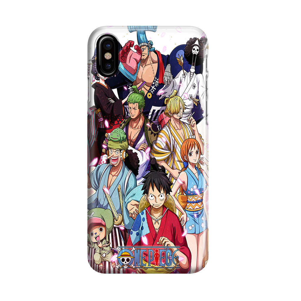 Mugiwara Crew Wano iPhone X / XS / XS Max Case