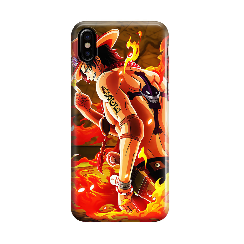 Portgas D Ace iPhone X / XS / XS Max Case