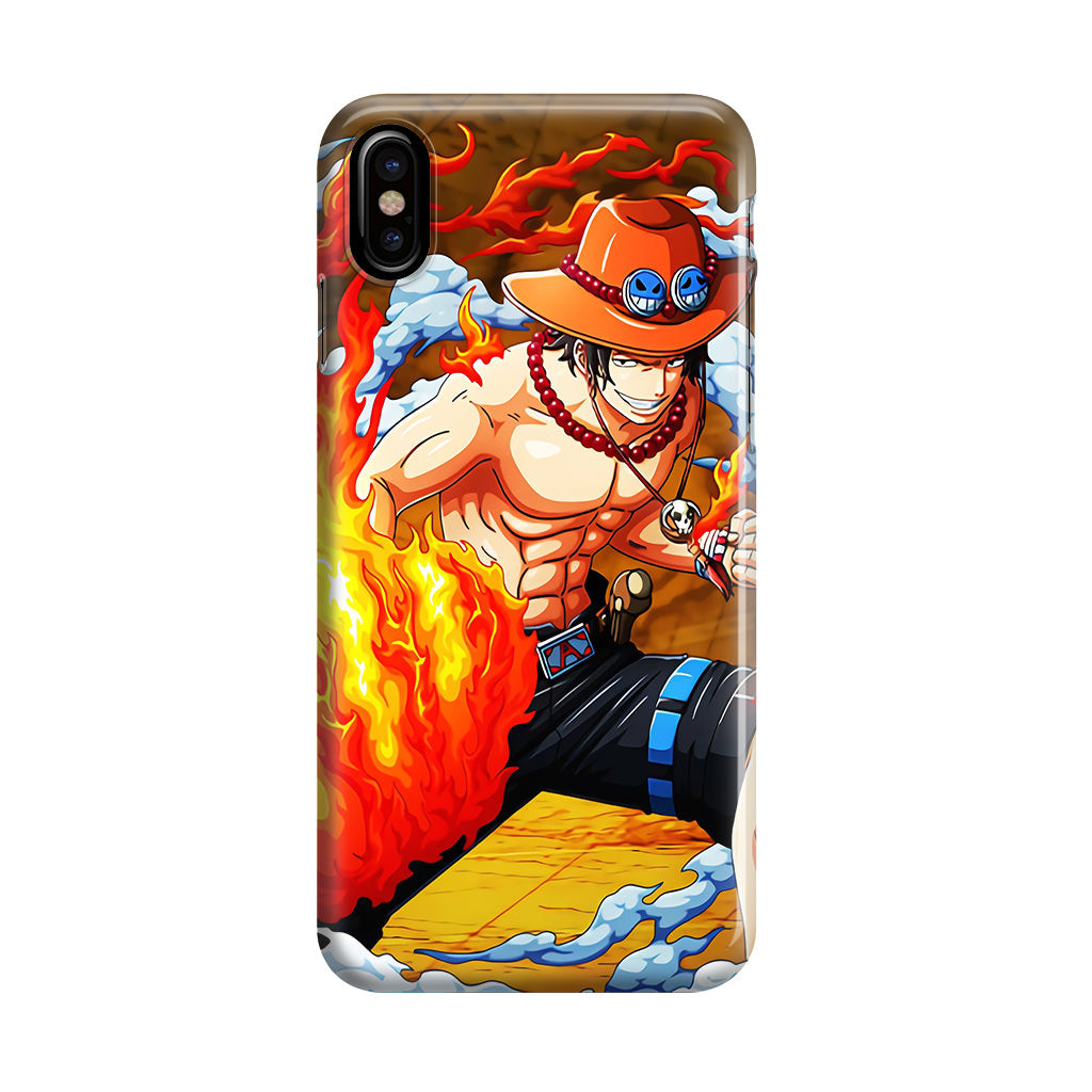 Portgas D Ace Hiken iPhone X / XS / XS Max Case