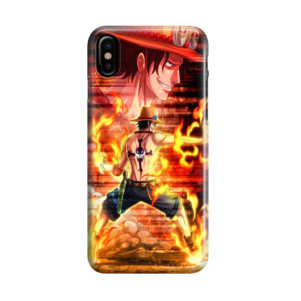 Portgas D Ace One Piece iPhone X / XS / XS Max Case