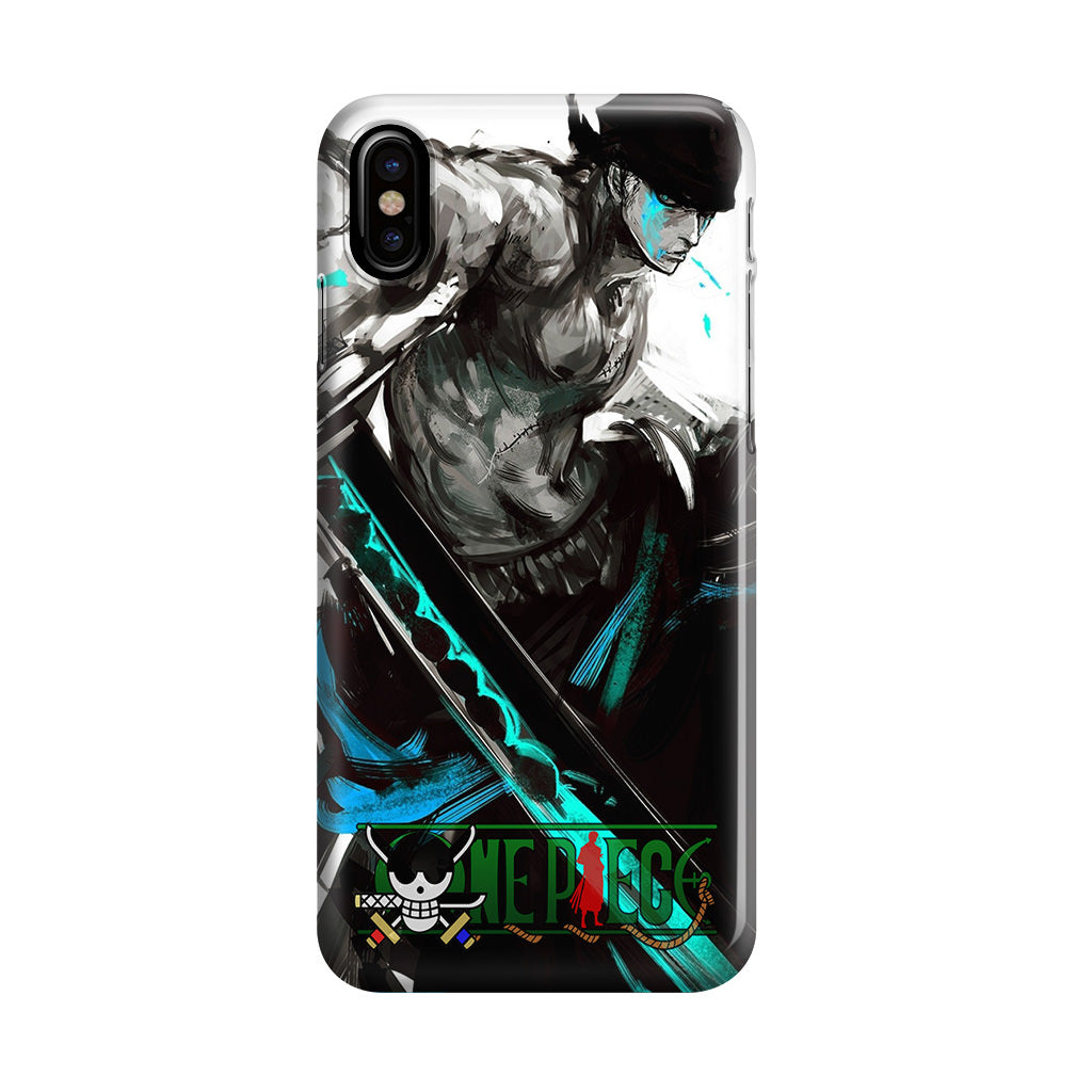 Roronoa Zoro One Piece iPhone X / XS / XS Max Case