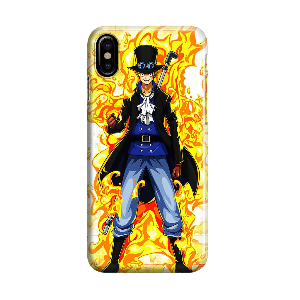 Sabo Mera Mera No Mi iPhone X / XS / XS Max Case