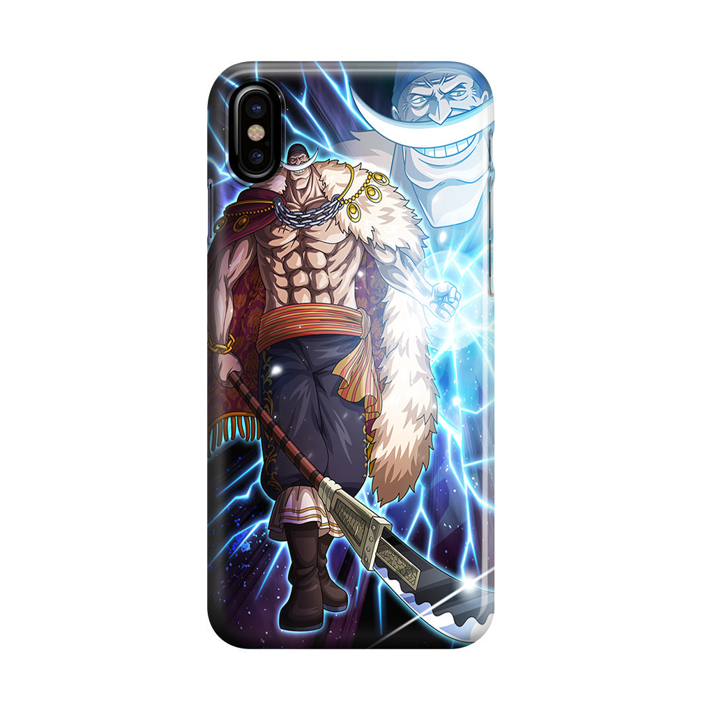 Shirohige With Gura Gura Power iPhone X / XS / XS Max Case