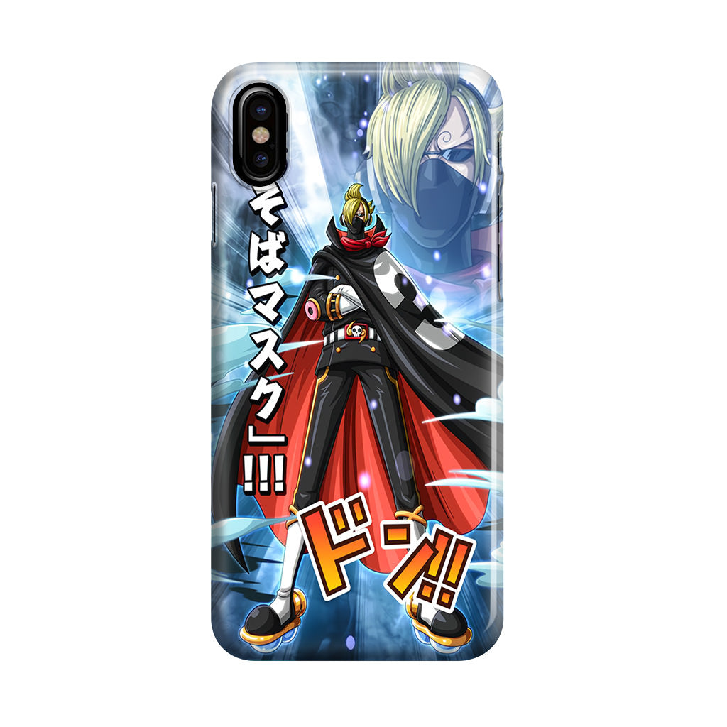 Stealth Black Sanji iPhone X / XS / XS Max Case