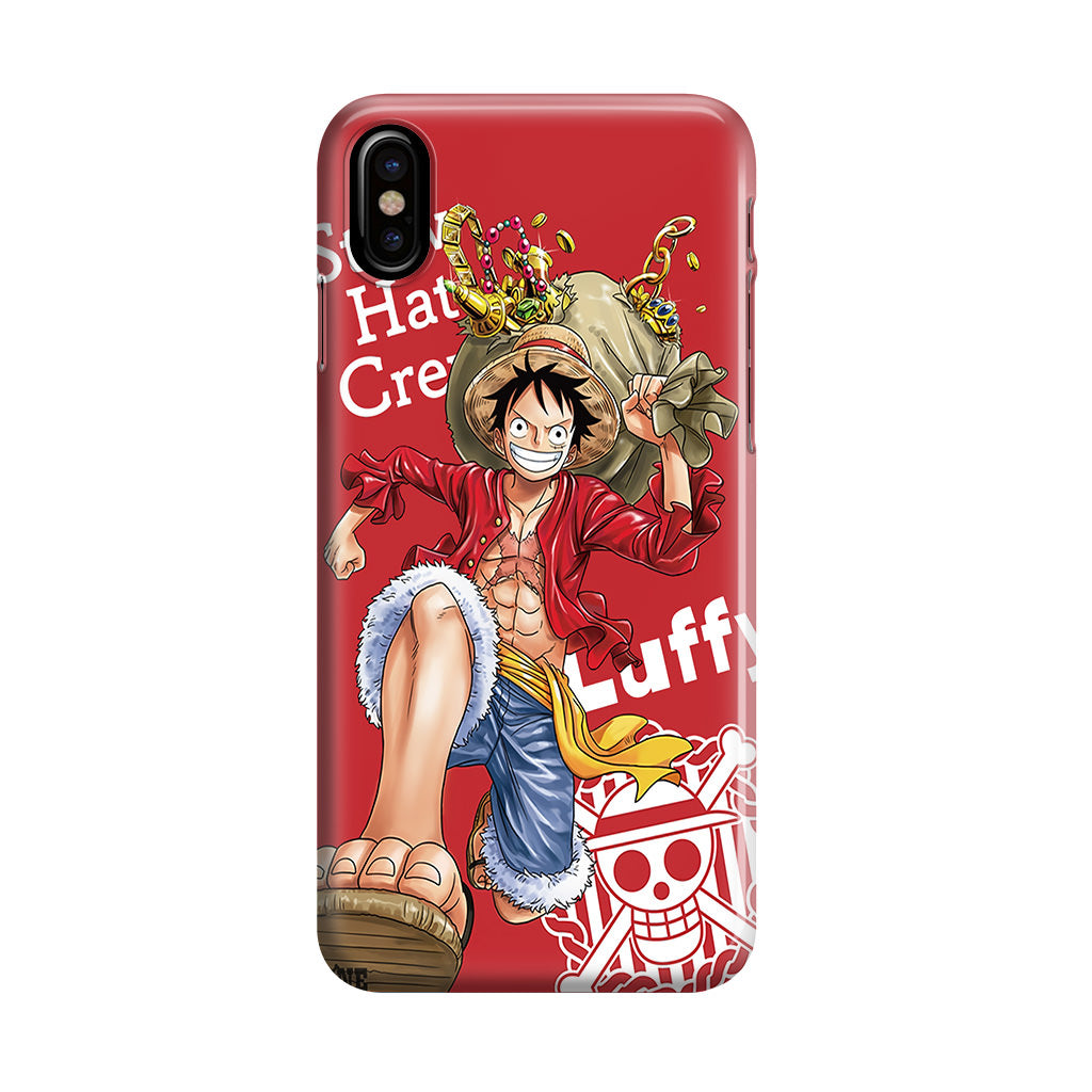 Straw Hat Monkey D Luffy iPhone X / XS / XS Max Case