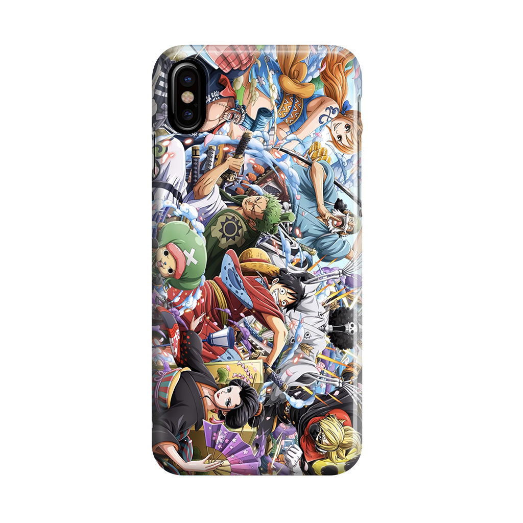 Straw Hat Pirates Arc Wano iPhone X / XS / XS Max Case