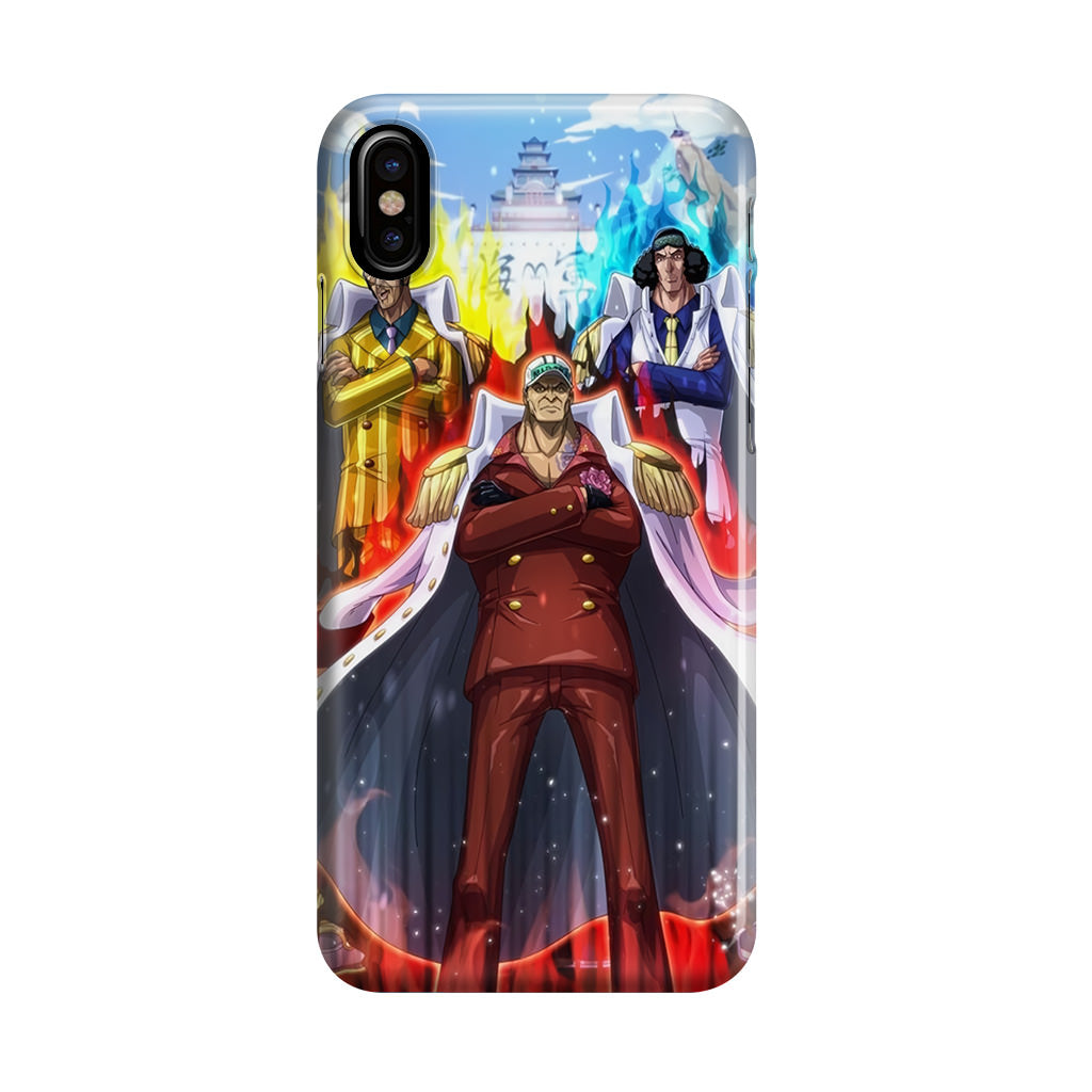 Three Admirals of the Golden Age of Piracy iPhone X / XS / XS Max Case