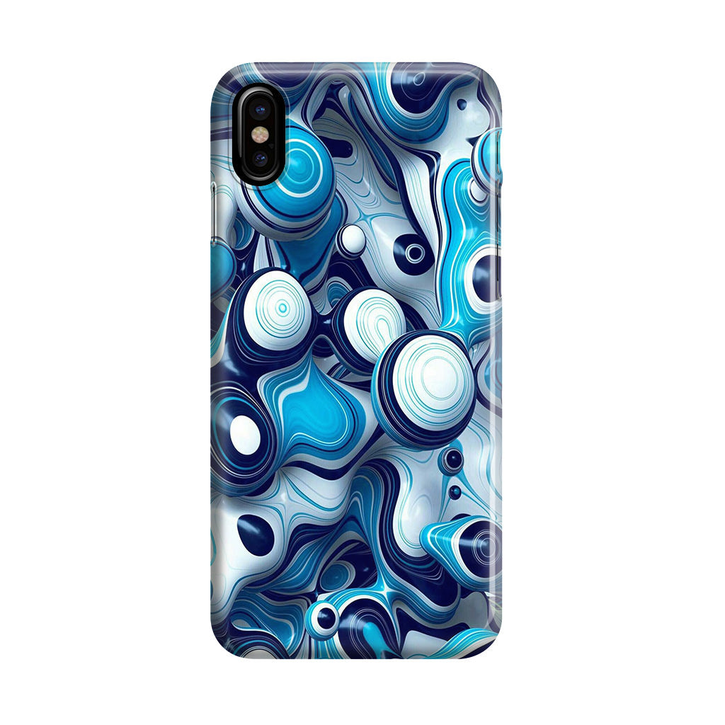 Abstract Art All Blue iPhone X / XS / XS Max Case