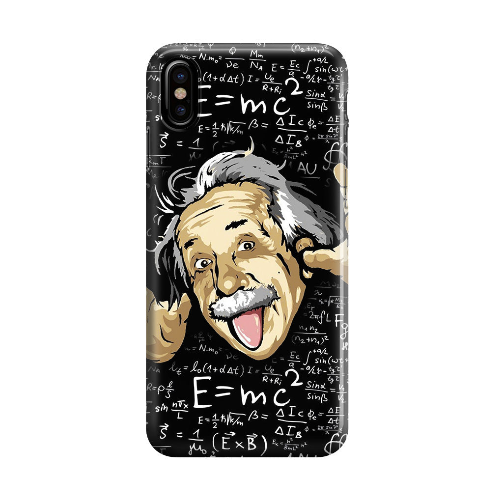 Albert Einstein's Formula iPhone X / XS / XS Max Case