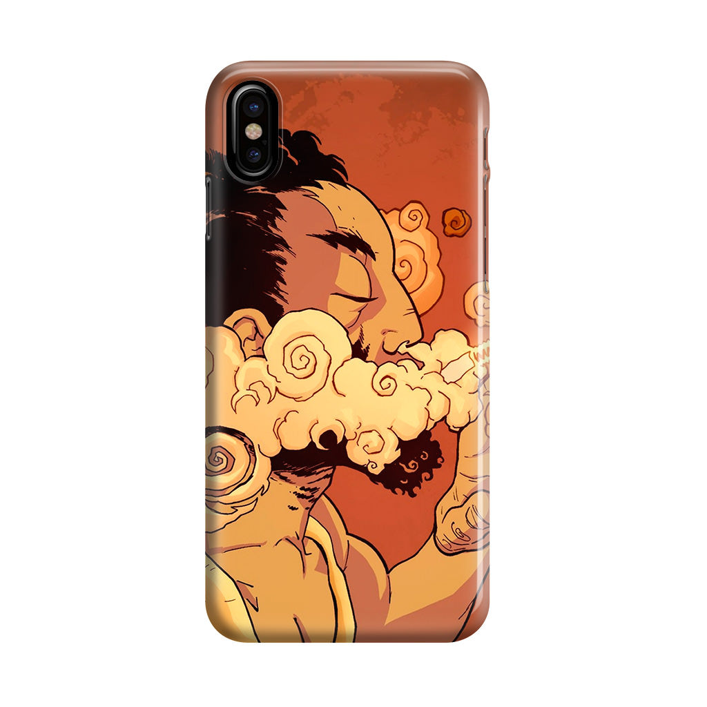 Artistic Psychedelic Smoke iPhone X / XS / XS Max Case