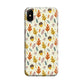 Autumn Things Pattern iPhone X / XS / XS Max Case