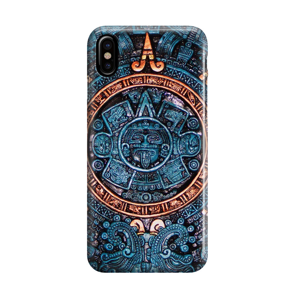 Aztec Calendar iPhone X / XS / XS Max Case