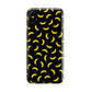 Bananas Fruit Pattern Black iPhone X / XS / XS Max Case