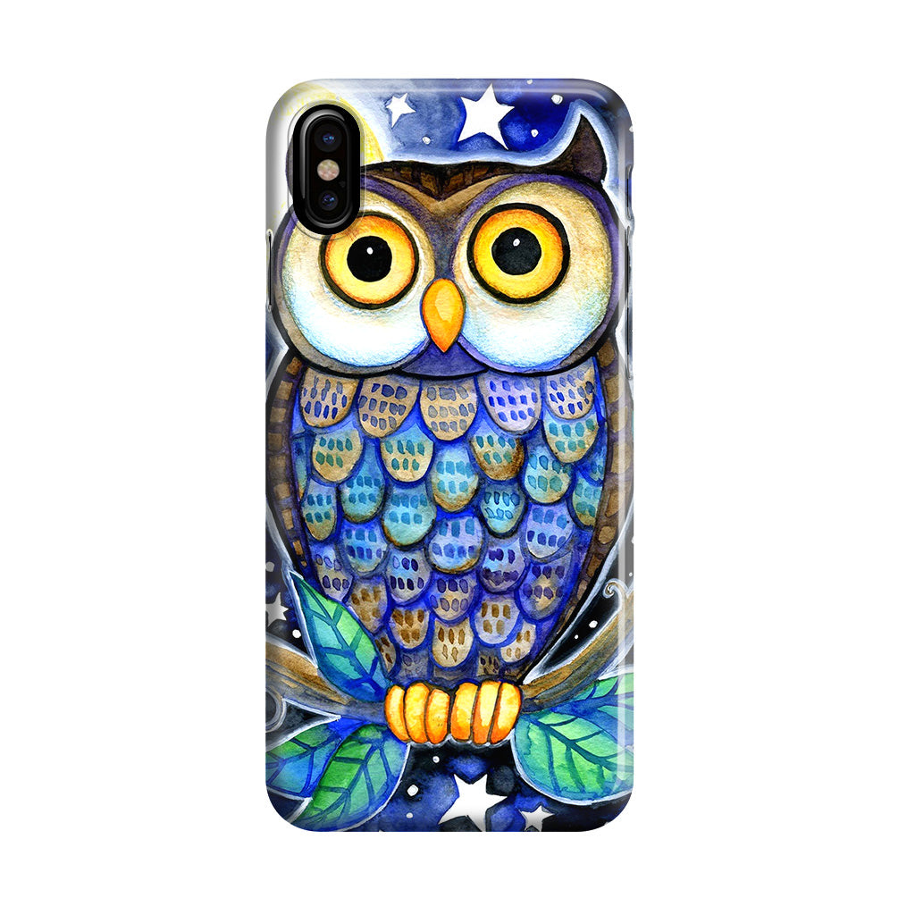 Bedtime Owl iPhone X / XS / XS Max Case