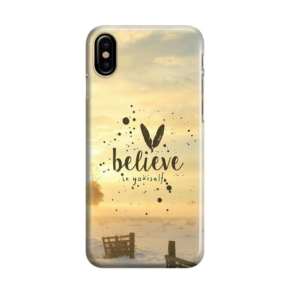 Believe in Yourself iPhone X / XS / XS Max Case