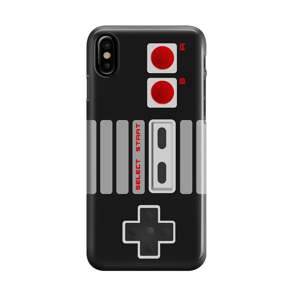 Black Console Controller iPhone X / XS / XS Max Case