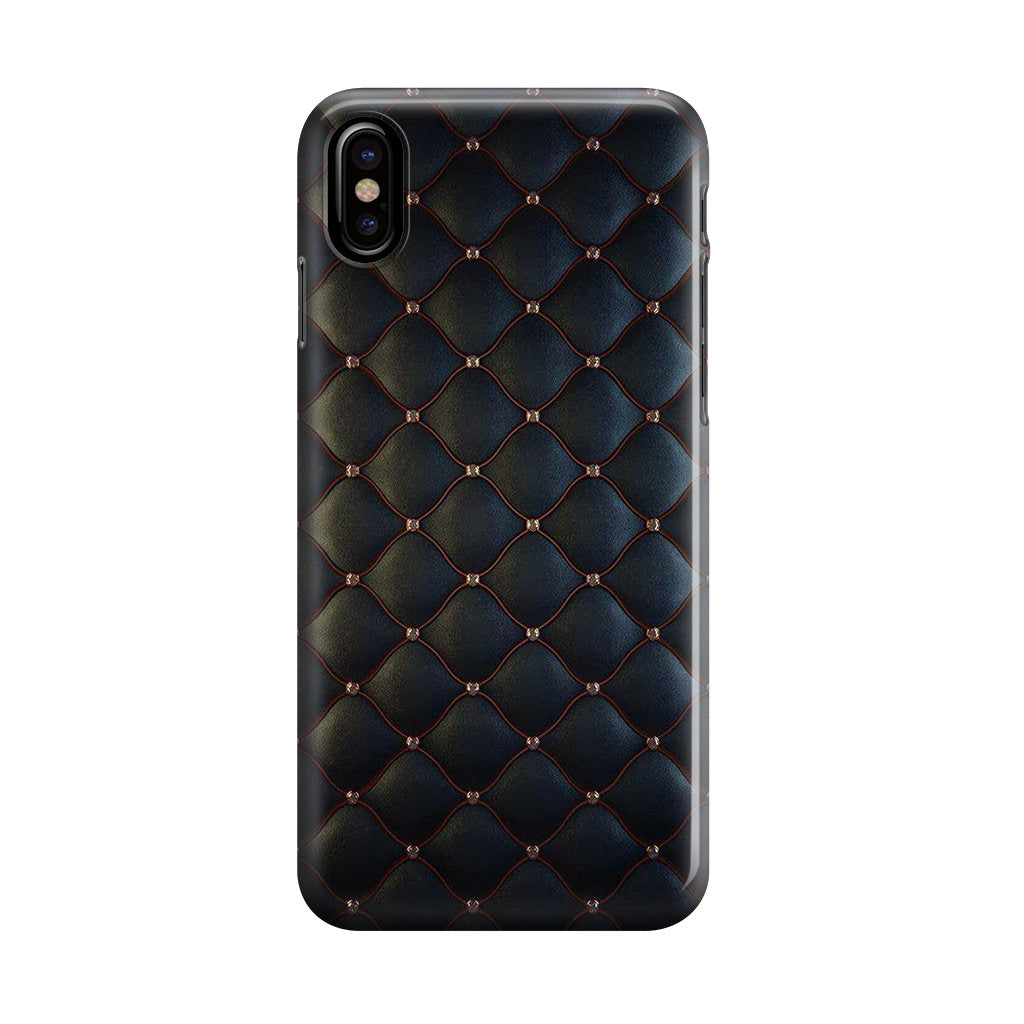 Black Royal Pattern iPhone X / XS / XS Max Case