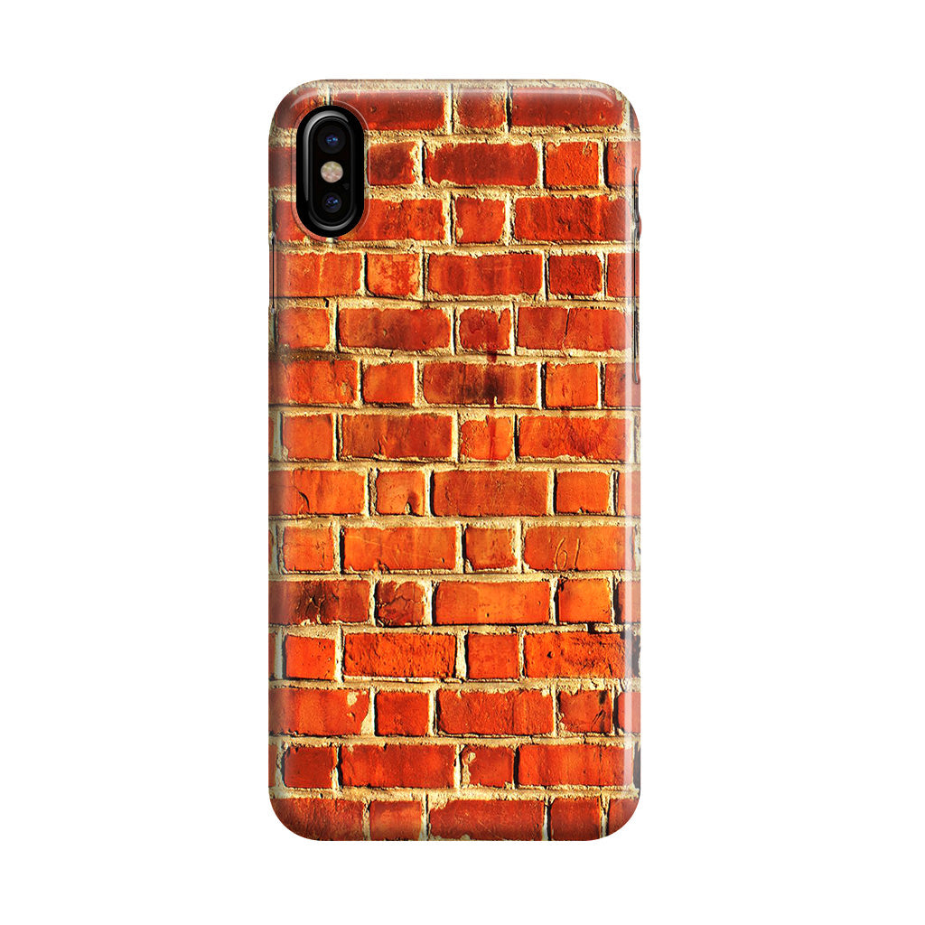 Brick Wall Pattern iPhone X / XS / XS Max Case