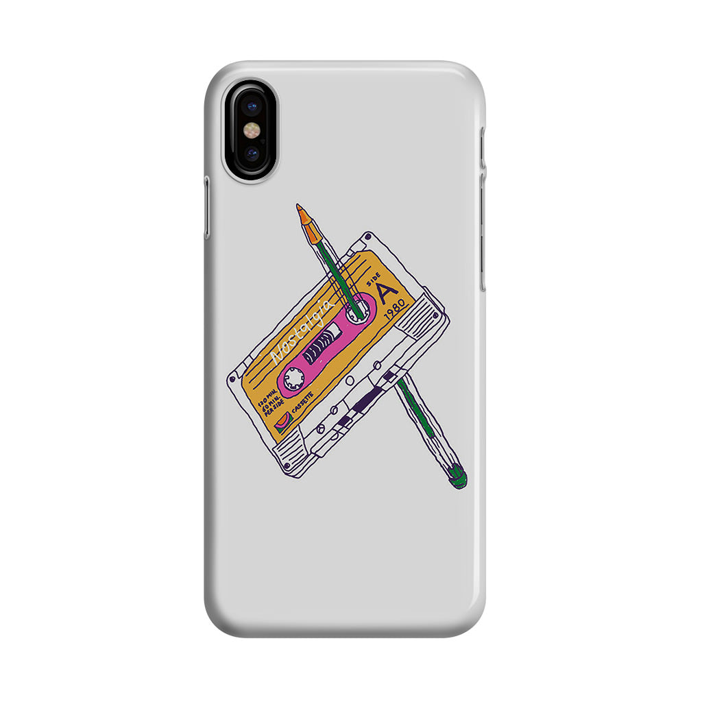 Cassete Tape Old iPhone X / XS / XS Max Case