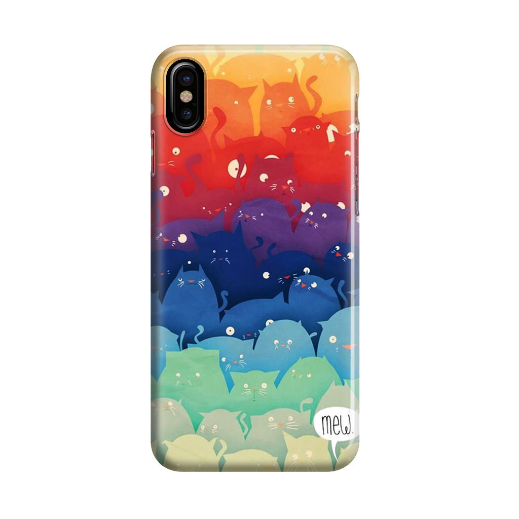 Cats Everywhere iPhone X / XS / XS Max Case