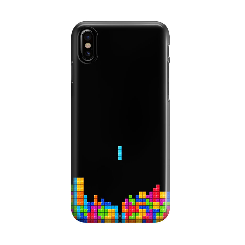 Classic Video Game Tetris iPhone X / XS / XS Max Case