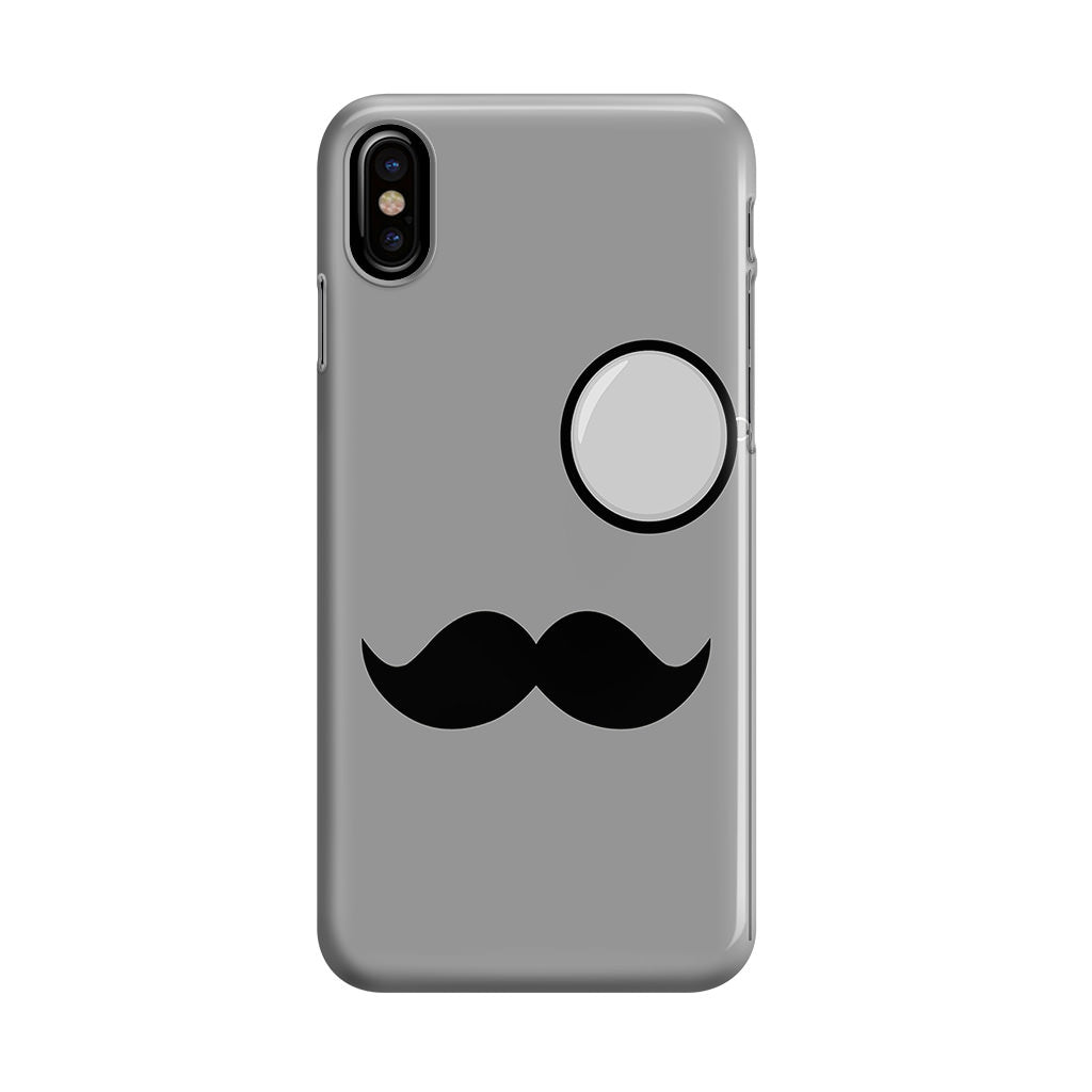 Classy Mustache iPhone X / XS / XS Max Case