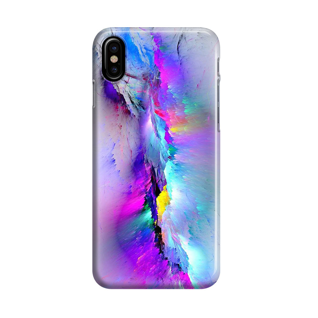 Colorful Abstract Smudges iPhone X / XS / XS Max Case