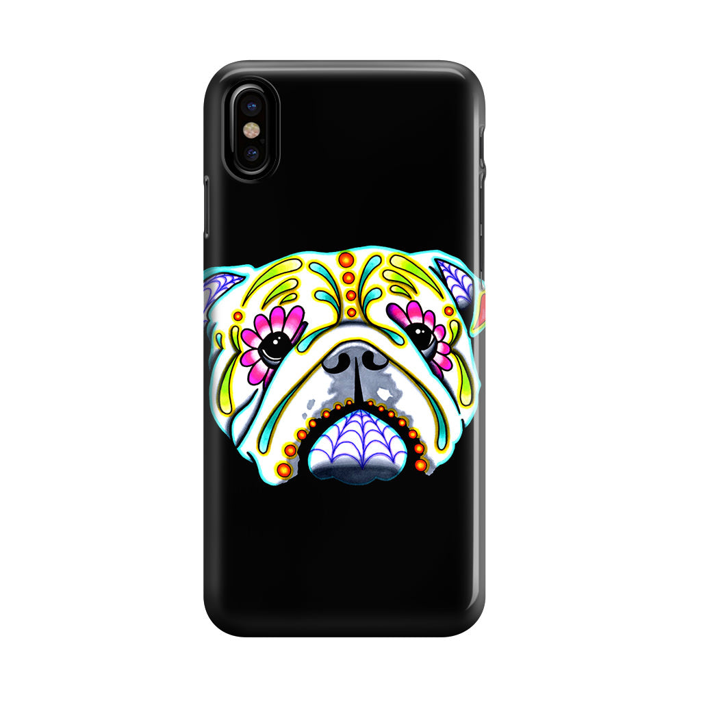 Colorful Bulldog Art iPhone X / XS / XS Max Case