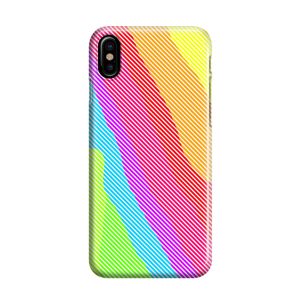 Colorful Stripes iPhone X / XS / XS Max Case