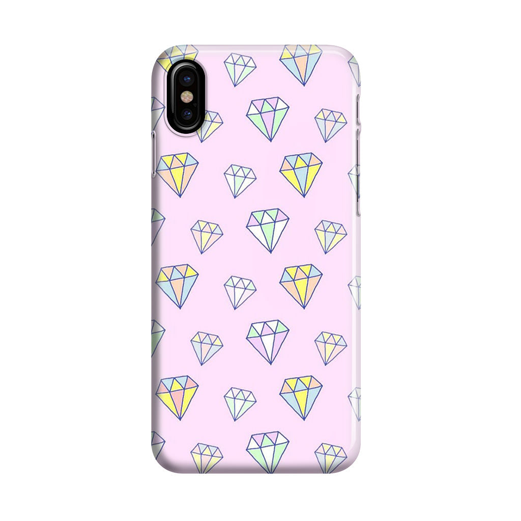 Diamonds Pattern iPhone X / XS / XS Max Case