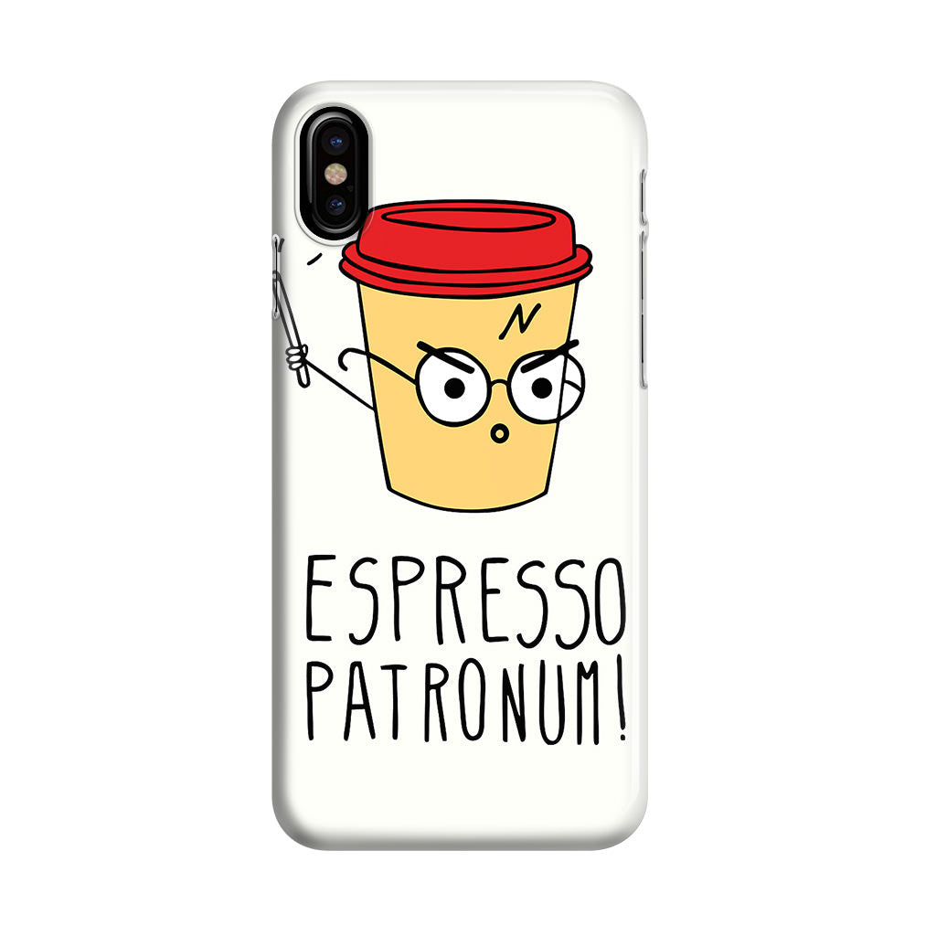 Espresso Patronum iPhone X / XS / XS Max Case