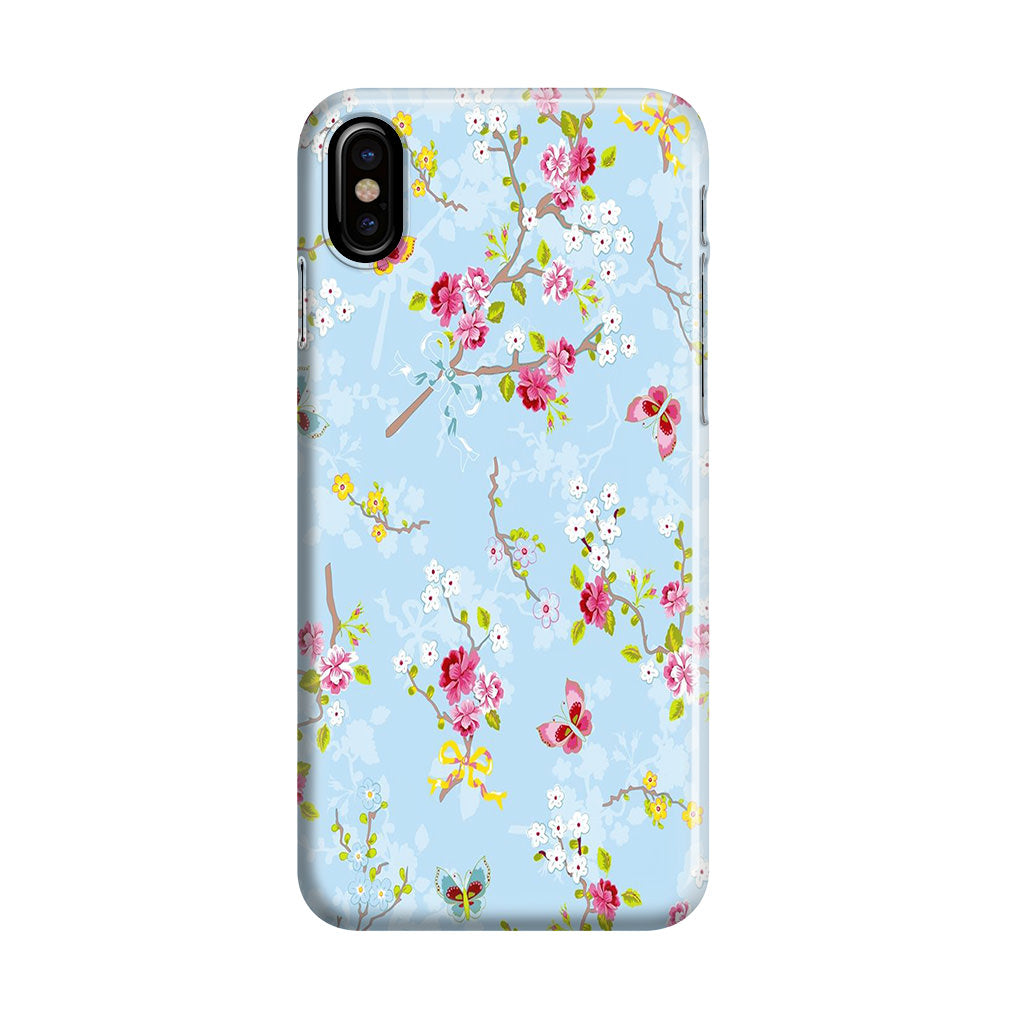 Floral Summer Wind iPhone X / XS / XS Max Case