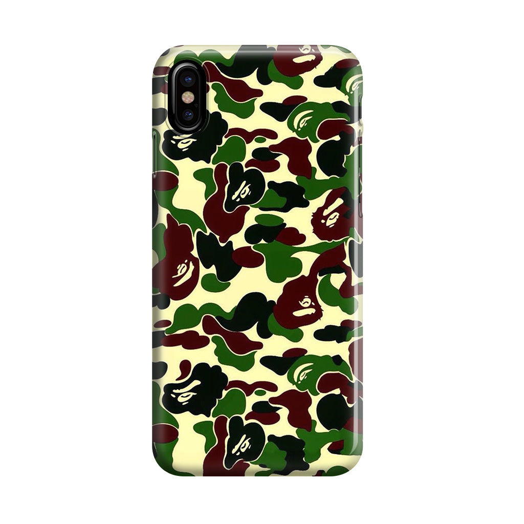 Forest Army Camo iPhone X / XS / XS Max Case