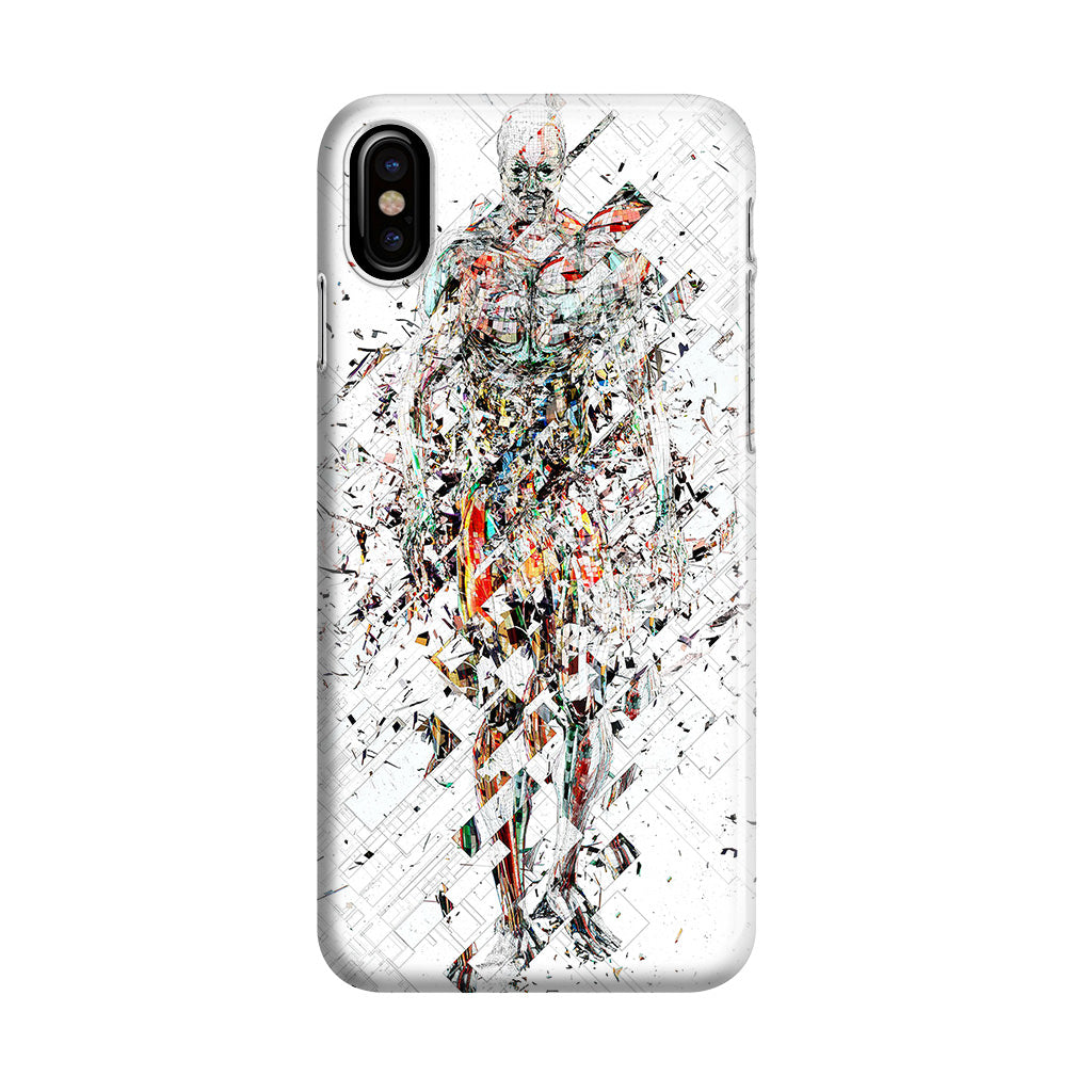 Fragmantacia Art Human Abstract iPhone X / XS / XS Max Case