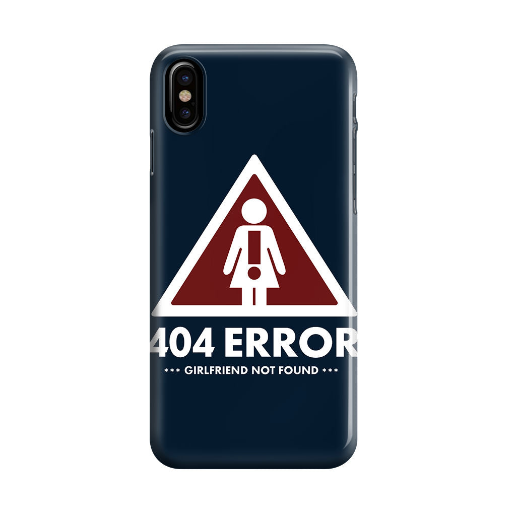 Girlfriend Not Found Error iPhone X / XS / XS Max Case