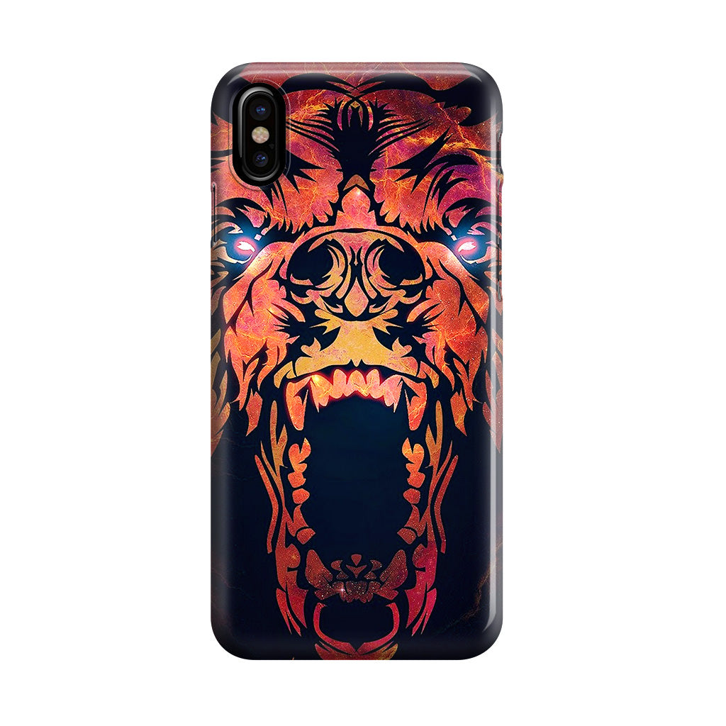 Grizzly Bear Art iPhone X / XS / XS Max Case