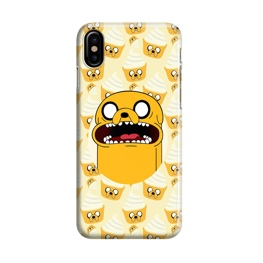 Hora de Advantura Cups Pattern iPhone X / XS / XS Max Case