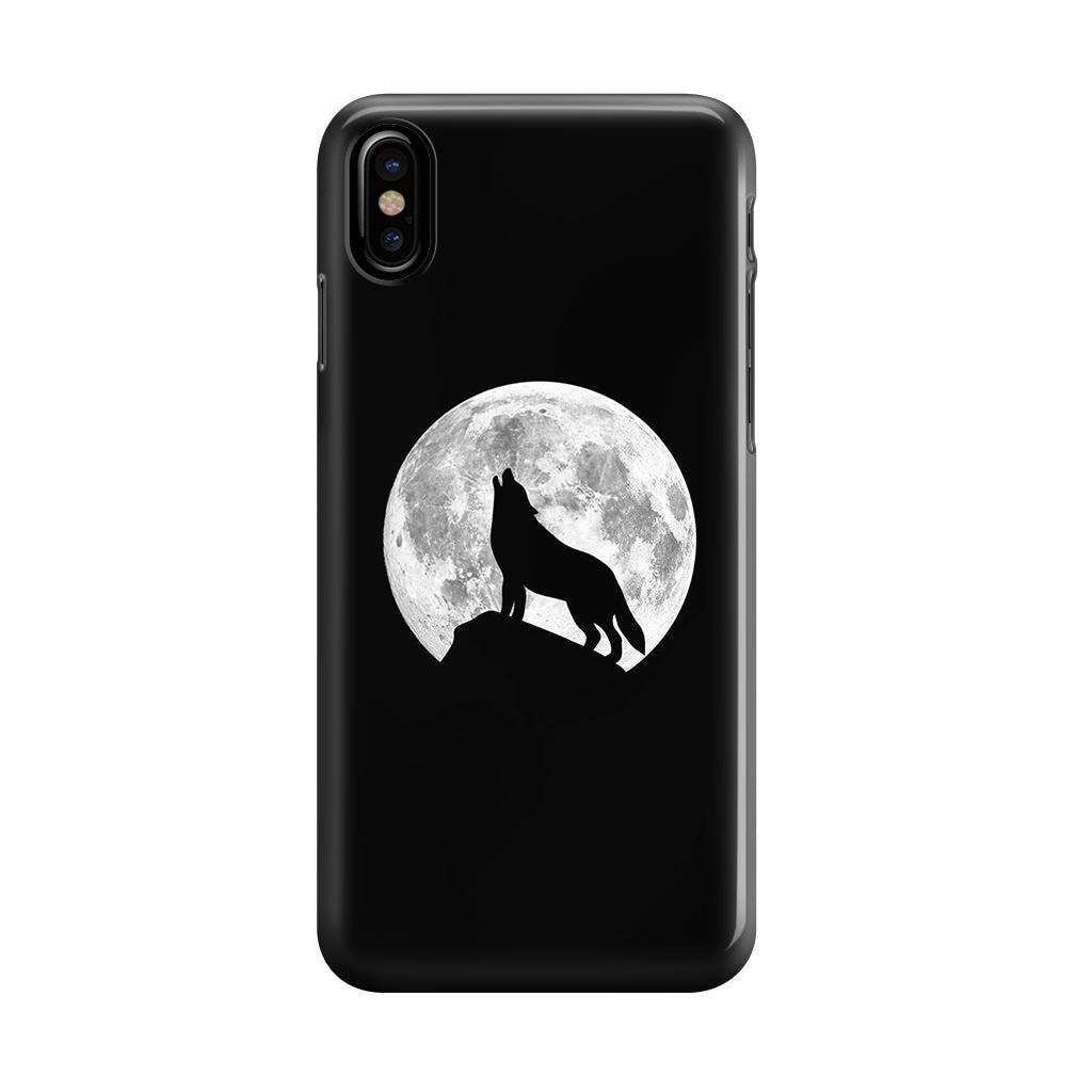 Howling Night Wolves iPhone X / XS / XS Max Case