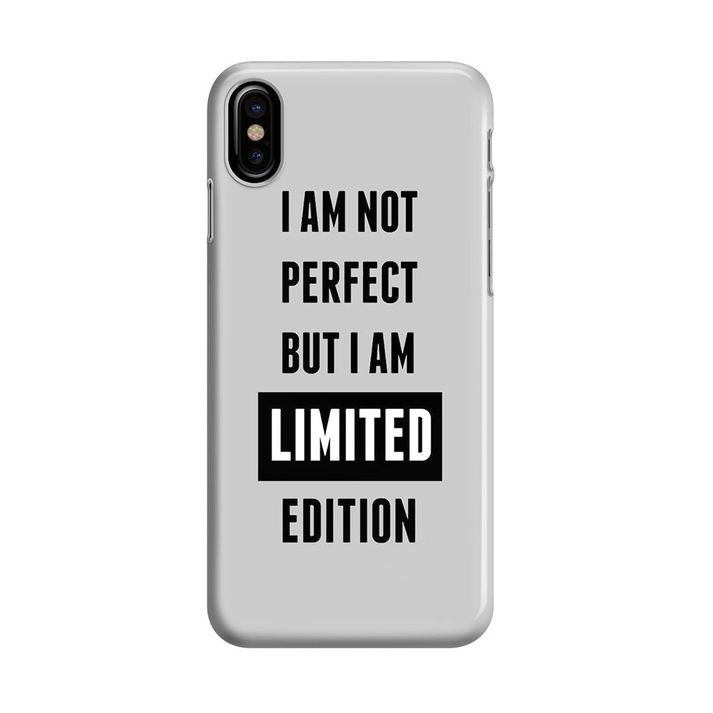 I am Limited Edition iPhone X / XS / XS Max Case