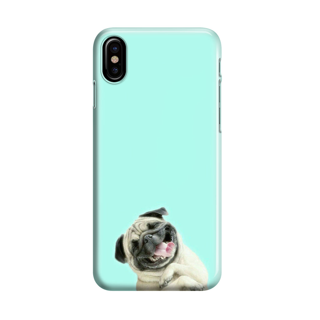 Laughing Pug iPhone X / XS / XS Max Case