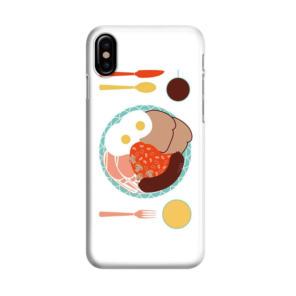 London Breakfast iPhone X / XS / XS Max Case