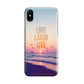 Love Laugh Live iPhone X / XS / XS Max Case