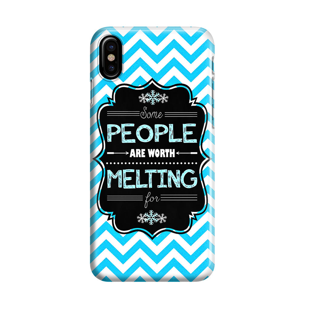 Olaf Quotes iPhone X / XS / XS Max Case