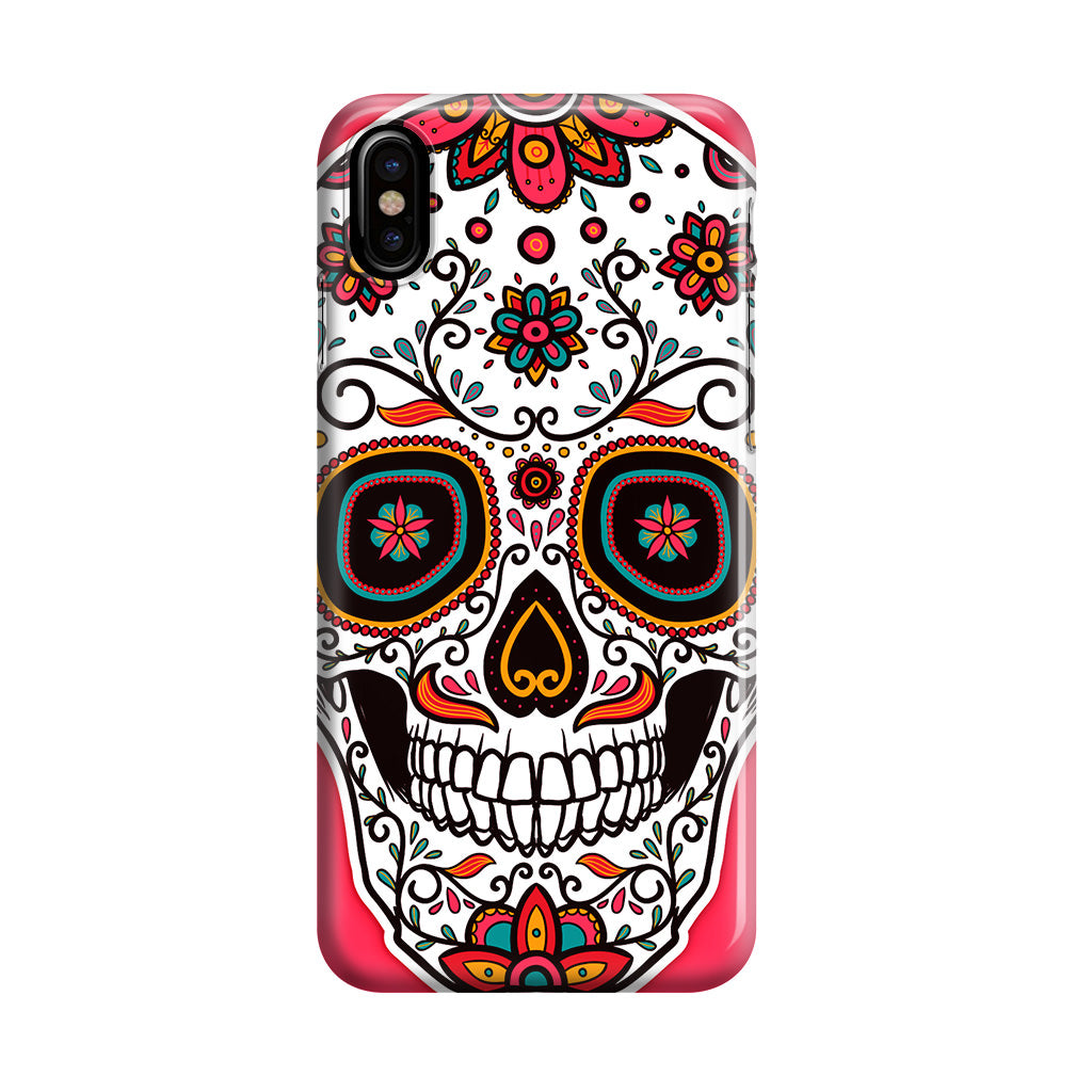 Pink Sugar Skull iPhone X / XS / XS Max Case